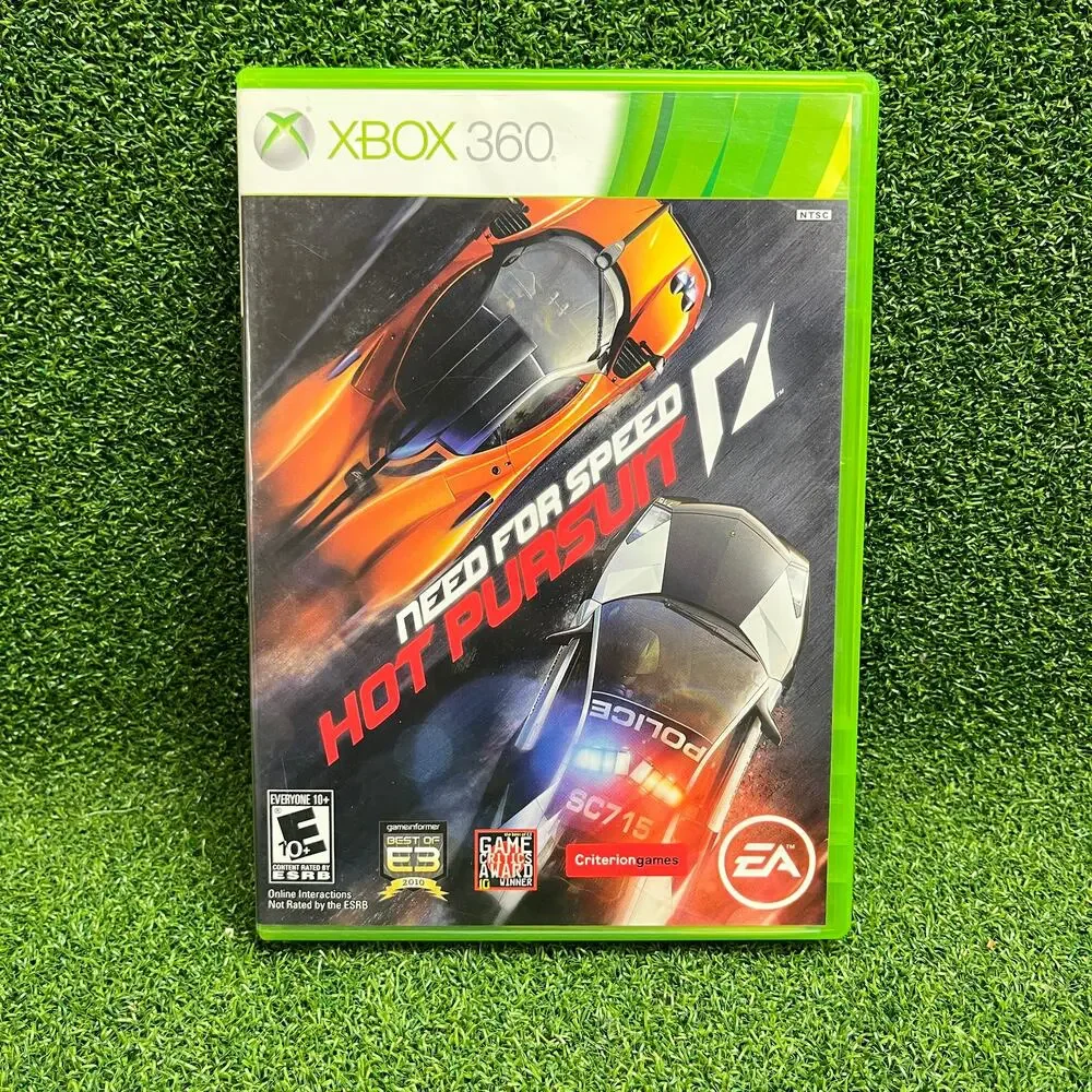 Need For Speed: Hot Pursuit (Microsoft Xbox 360, 2010) Complete
